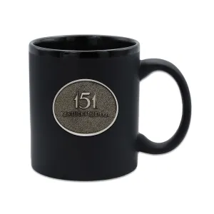 151st Kentucky Derby Coffee Mug with Pewter Emblem