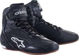 Alpinestars Faster 3 Motorcycle Boots, Black/Dark Gray