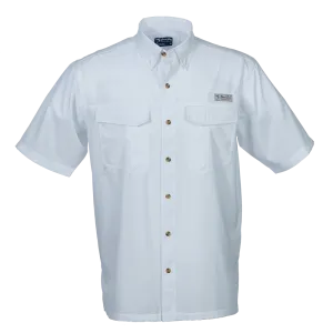 Bimini Bay Men's Short Sleeve White Flats