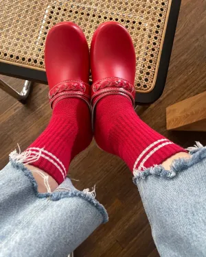 Boyfriend Socks  - Red