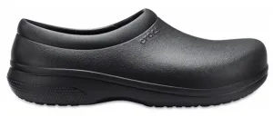 Crocs Mens On-The-Clock Work Slip-On - Black