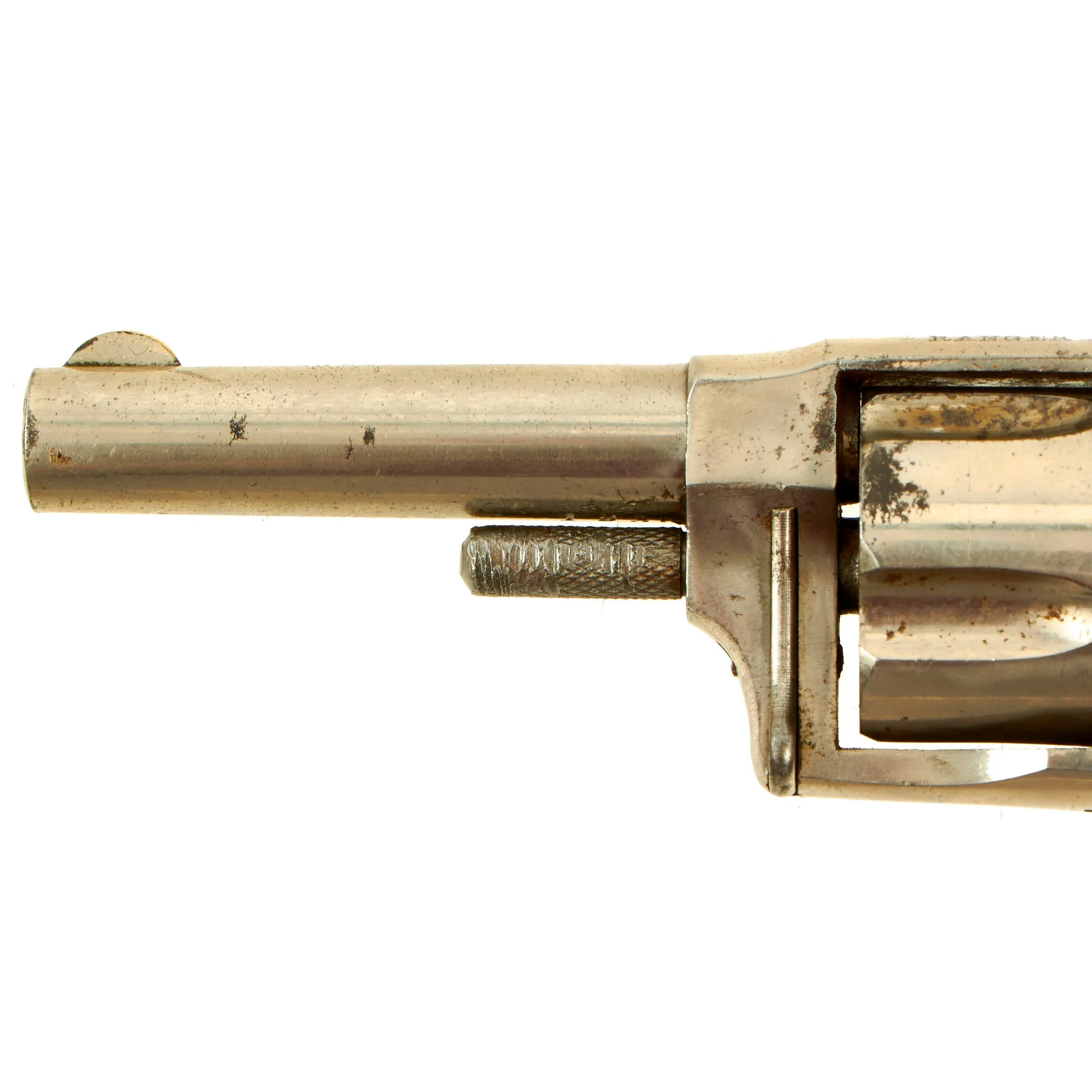 Original U.S. Hopkins & Allen "Ranger No. 2" Nickel Plated Revolver in .32 Rimfire - Matching Serial 1935