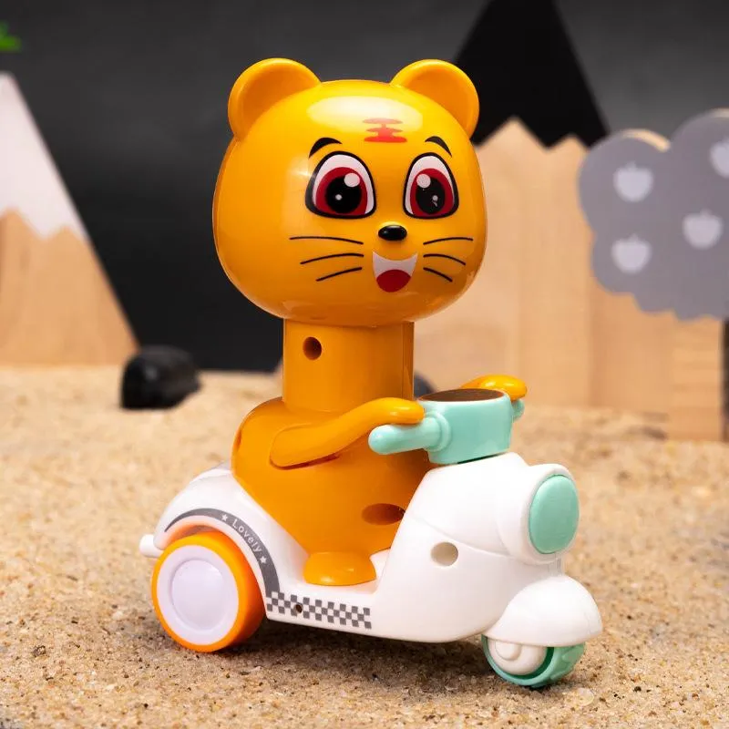 Press The Little Animal Motorcycle Car Toy, TO0089