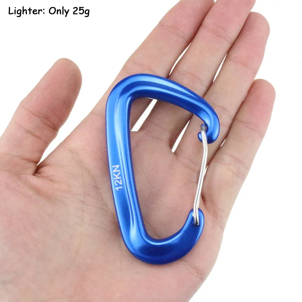 Professional Climbing Carabiner D Shape