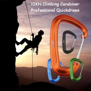 Professional Climbing Carabiner D Shape