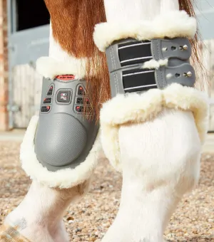 Sale Techno Wool Fetlock Boots Grey