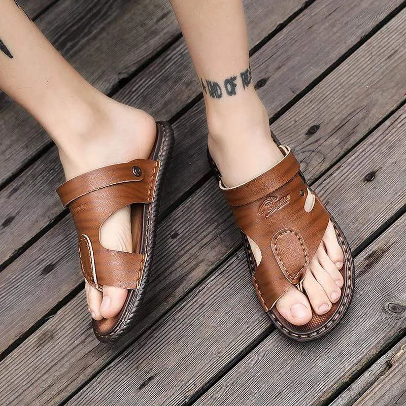 Soft Leather Bunion Corrector Sandals